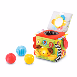 VTech Baby Cube Interactif Éveil Sensoriel, 0,25 an(s), Batteries requises, AAA, Tissu, Multicolore