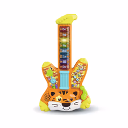 VTech Jungle Rock- Guitare Électrique Tigre, 2 an(s), Plastique, Multicolore