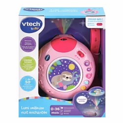 VTech Baby LUMI VEILLEUSE NUIT ENCHANTEE ROSE - Vue supplémentaire 4