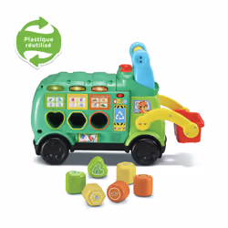 VTech MAXI CAMION POUBELLE RECYCLO'FORMES (PLASTIQUE RÉUTILISÉ) - Vue supplémentaire 2