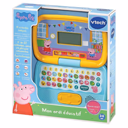 VTech Peppa Pig - Mon ordi éducatif Ordinateur portable pour enfant - Vue supplémentaire 3