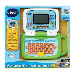 VTech Ordi Tablette P'Tit Genius Touch Vert