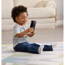VTech Mon Telephone Emoti'Fun Noir & Blanc