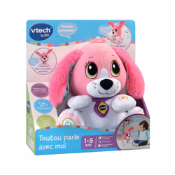 VTech TOUTOU PARLE AVEC MOI (ROSE)