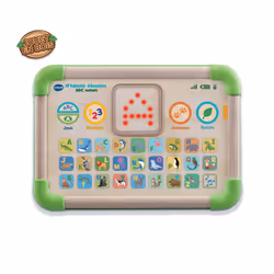 VTech TABLETTE ÉDUCATIVE ABC NATURE (JOUET BOIS FSC®), 1 an(s), Batteries requises, AA, Bois, Marron