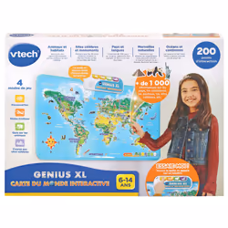 VTech GENIUS XL - CARTE DU MONDE INTERACTIVE - Vue supplémentaire 2