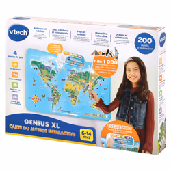 VTech GENIUS XL - CARTE DU MONDE INTERACTIVE - Vue supplémentaire 4