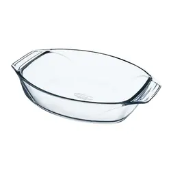 Pyrex 411B000 plat de cuisson 2,8 L Ovale Verre Plat à cuisson