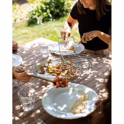 Pyrex 412U000 plat de cuisson 4 L Ovale Verre, Acier inoxydable Plat à cuisson - Vue supplémentaire 7