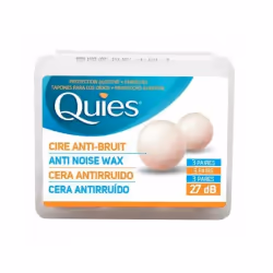 Les Boules de cire naturelle 3 paires - Quies sont des protections auditives authentiques qui offrent une excellente défense ...