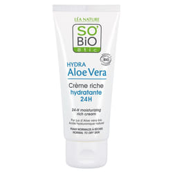 SO'BiO Crème Nuit Intense Hydratante Aloe Vera, 50ml