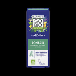 SO'BIO Huile essentielle Romarin - Revitalisant 10 ml