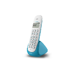 Téléphone DECT Sans Fil Logicom Aura 150 - Bleu