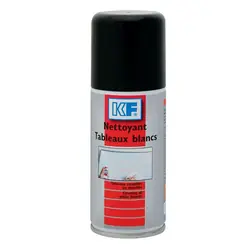 KF Nettoyant tableaux blancs Nettoyant en spray pour tableau blanc