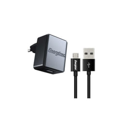 Chargeur secteur Energizer 1A USB + Câble Vers Micro-USB
