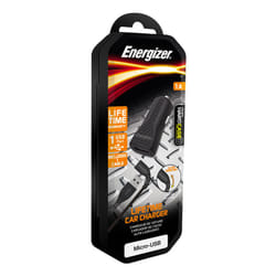 Energizer DC1ALMCM chargeur d'appareils mobiles Universel Noir Allume-cigare Auto
