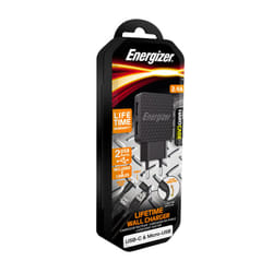 Energizer AC2BEULCMM chargeur d'appareils mobiles Universel Noir Secteur Extérieure