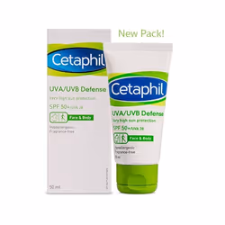 Cetaphil UVA/UVB defense SPF50+ 50 ml