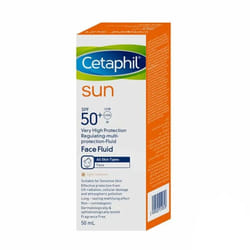 CETAPHIL SUN FACE FLUID TEINTE LIGHT MEDIUM SPF50+, 50ML