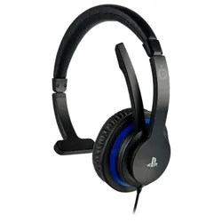 Bigben Interactive PS4OFCOMMUNICATOR écouteur/casque Avec fil &sans fil Arceau Jouer Noir, Bleu
