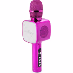 PARTY Light & Sound PARTYBTMIC2PK enceinte portable Rose - Vue supplémentaire 2