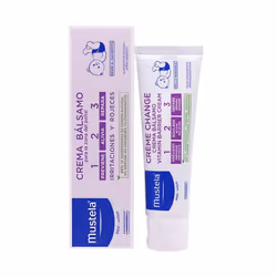 Le produit Mustela Bébé Change lutte contre l’apparition d’érythèmes et forme une couche de protection sur la peau de l’enfan ...