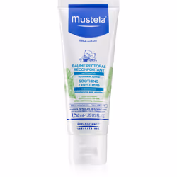 Veillez à ce que votre bébé se repose en toute tranquillité. Le baume réconfortant pour un sommeil tranquille Mustela Bébé s’utilise en friction sur la poitrine