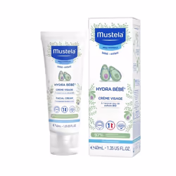 MUSTELA Hydra Bébé Crème Visage 40ml