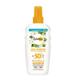 Lovea Spray Hydratant Monoï de Tahiti Très Haute Protection SPF50+ 150ml
