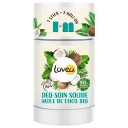 Lovea Déodorant Soin Solide Huile de Coco 50 g