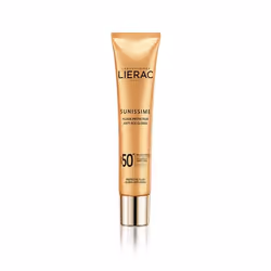 Lierac Sunissime Fluide Protecteur Anti-Âge Global SPF50+ 40 ml est un fluide qui agit sur les signes de l'âge tout en protég ...
