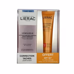 Coffret duo crème lumilogie + sunissime bb fluide spf50+ -lierac