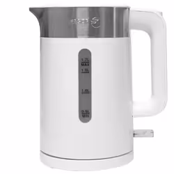 Bouilloire FAGOR -  Puissance: 2200 Watts - Capacité: 1.7 Litres -  Socle antidérapant - Socle 360° sans fil - Couvercle verr ...