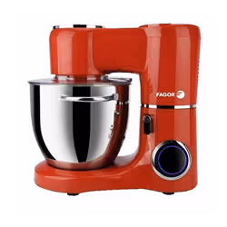 Robot Pétrin FAGOR - Puissance 1300 Watts - bol en inox 6.5L - 2 poignée -Variateur de 10 vitesses + pulse - Couvercle anti-é ...