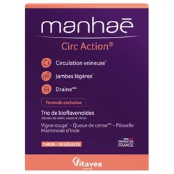 Vitavea Manhaé Circ Action 30 Gélules