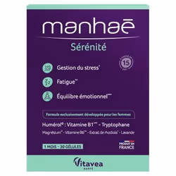 Vitavea Manhaé Sérénité 30 Gélules