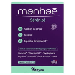 Vitavea Manhaé Sérénité 30 Gélules