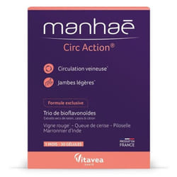 VITAVEA Manhaé Circ Action 30 Gélules