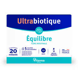 Ultrabiotique, l'Expert du microbiote apporte des souches de ferments lactiques au coeur de la flore. Une diversité des souch ...