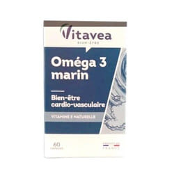 VITAVEA Omega 3 Marin 60 Capsules