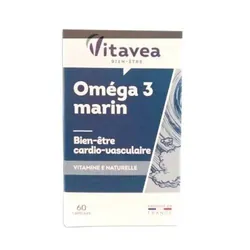 VITAVEA Omega 3 Marin 60 Capsules