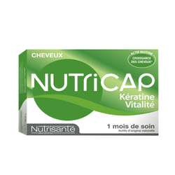 NUTRICAP KERATINE VITALITE CHEVEUX 30 CAPSULES