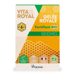 Gelee Royale Bio 10 ampoules Fortifiant Nutrisante