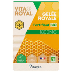 Vitavea Vita'Royal Gelée Royale Bio 1800 mg 10 Ampoules