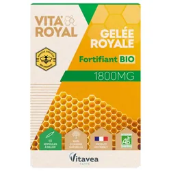 Vitavea Vita'Royal Gelée Royale Bio 1800 mg 10 Ampoules