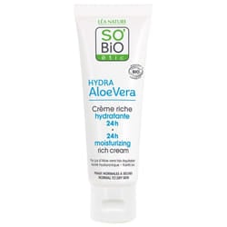 Léa Nature SO BIO étic Hydra Aloe Vera Crème Riche Hydratante 24H Bio 50 ml