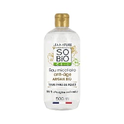 SO BIO PRÉCIEUX ARGAN EAU MICELLAIRE ANTI-ÂGE 500ML