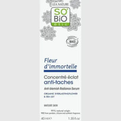 SO'BiO Concentré éclat anti-tâche Fleur d'immortelle, 40ml