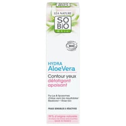 Léa Nature SO BIO étic Hydra Aloe Vera Contour des Yeux Défatiguant Apaisant Bio 15 ml