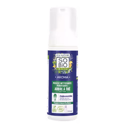 Formulé avec les huiles essentielles bio : arbre à thé, lavande, ylang ylang, bergamote, avec des agents lavants et de l'eau  ...